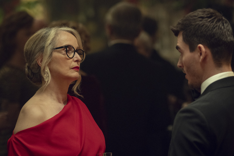 Vivienne Toussaint (Julie Delpy) durante una recepción diplomática