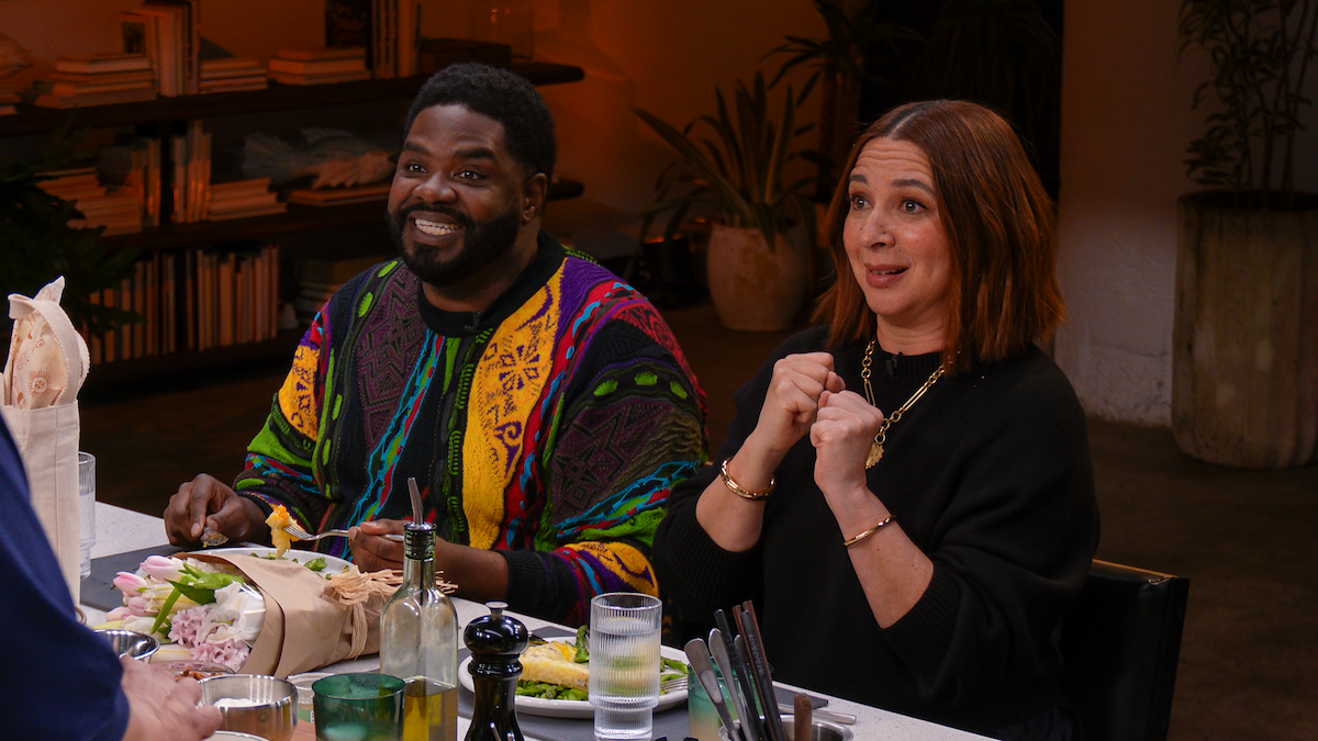 Ron Funches and Maya Rudolph