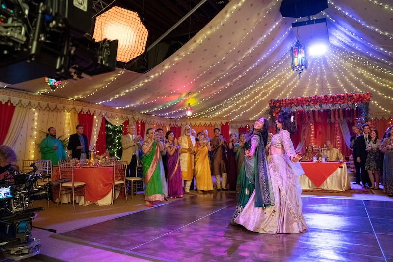 Maitreyi Ramakrishnan as Devi and Richa Moorjani as Kamala