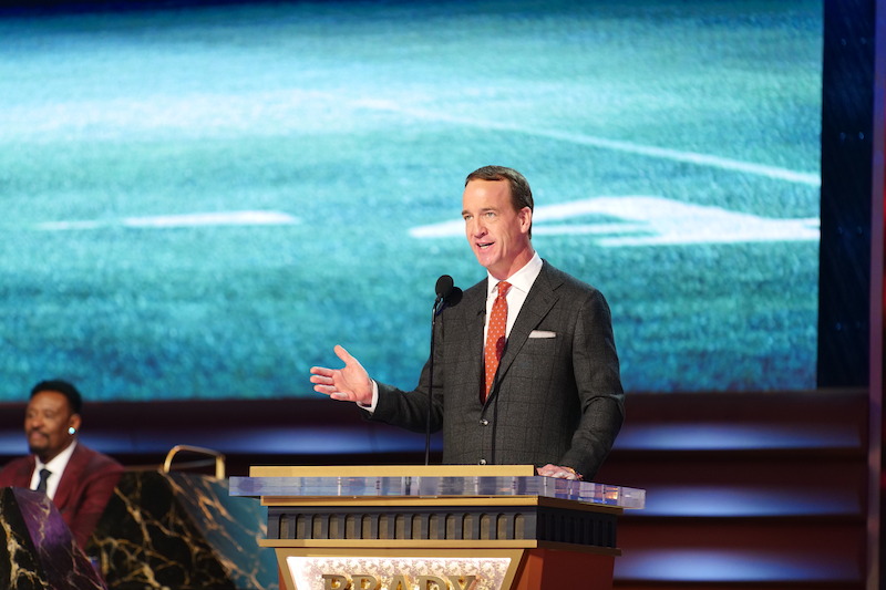 Peyton Manning for the Netflix is a Joke Festival at the Kia Forum on Sunday, May 5, 2024.