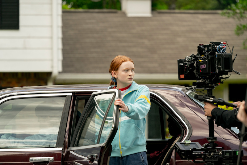 Sadie Sink as Max Mayfield - 68 Behind-the-Scenes pics from ‘Stranger Things’ Season 4 You Have to See Slideshow