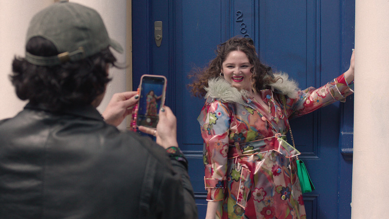 Will Sharpe and Megan Stalter in 'Too Much'