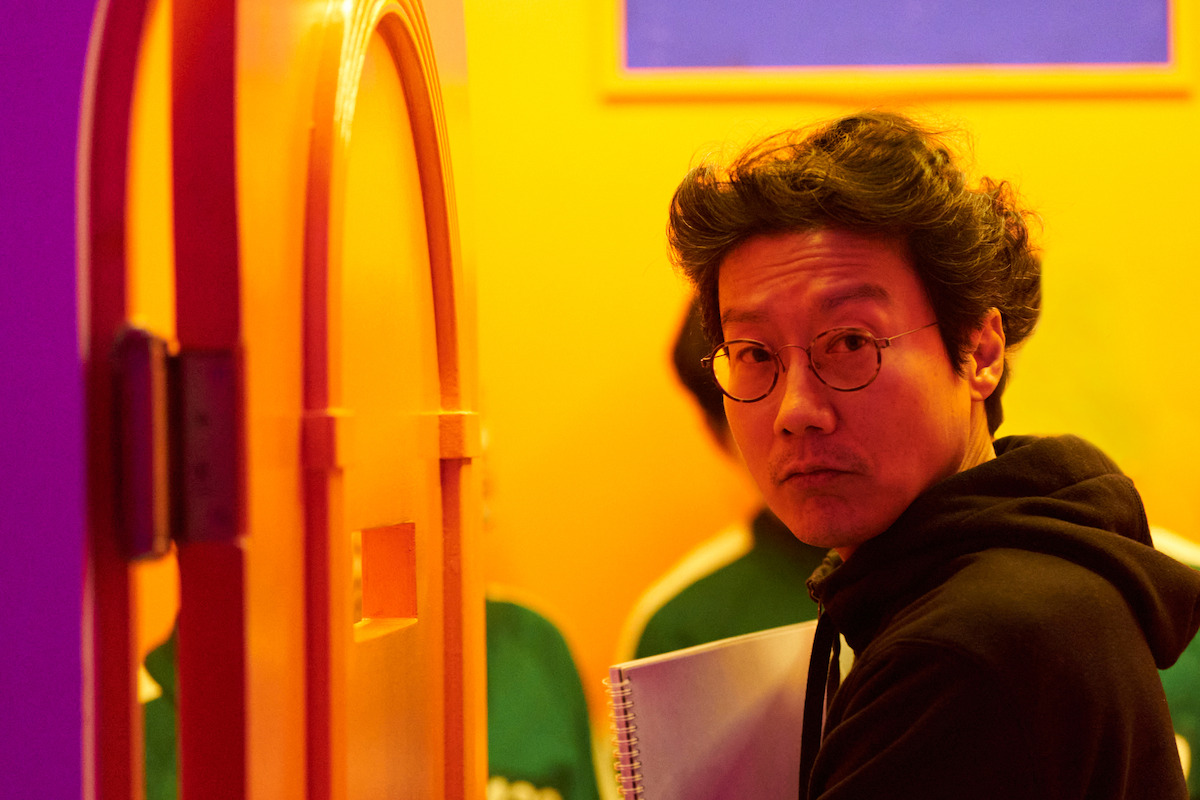 Director Hwang Dong-hyuk on set of ‘Squid Game’ Season 2