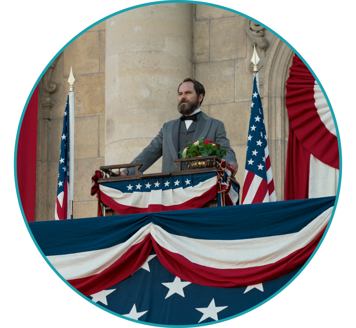 Michael Shannon as James Garfield in episode 102 of Death by Lightning