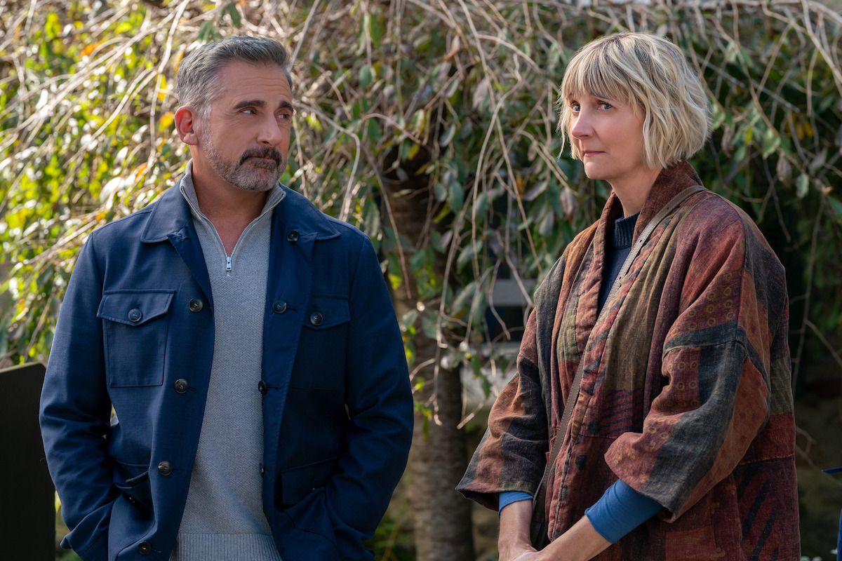 Steve Carell as Nick and Kerri Kenney as Anne in ‘The Four Seasons’