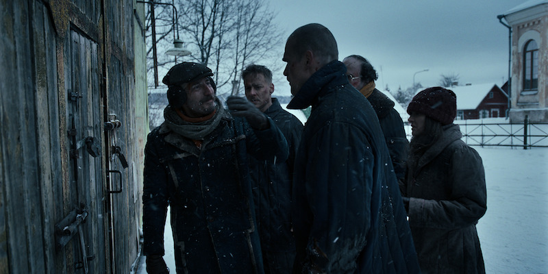 Djuricko as Yuri, Wlaschiha as Dmitri, Harbour as Hopper, Gelman as Murray and Ryder as Joyce - See Over 100 Photos From ‘Stranger Things’ Season 4 Volume 2