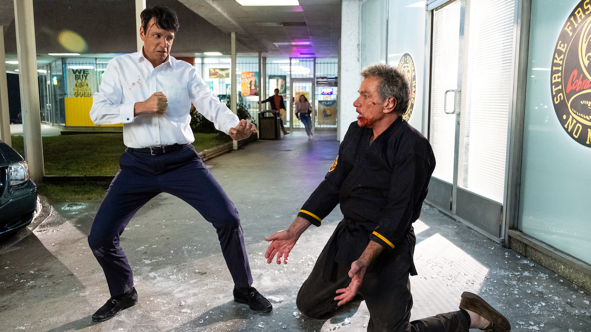 Daniel and Johnny combine forces to take on Kreese and Terry Silver