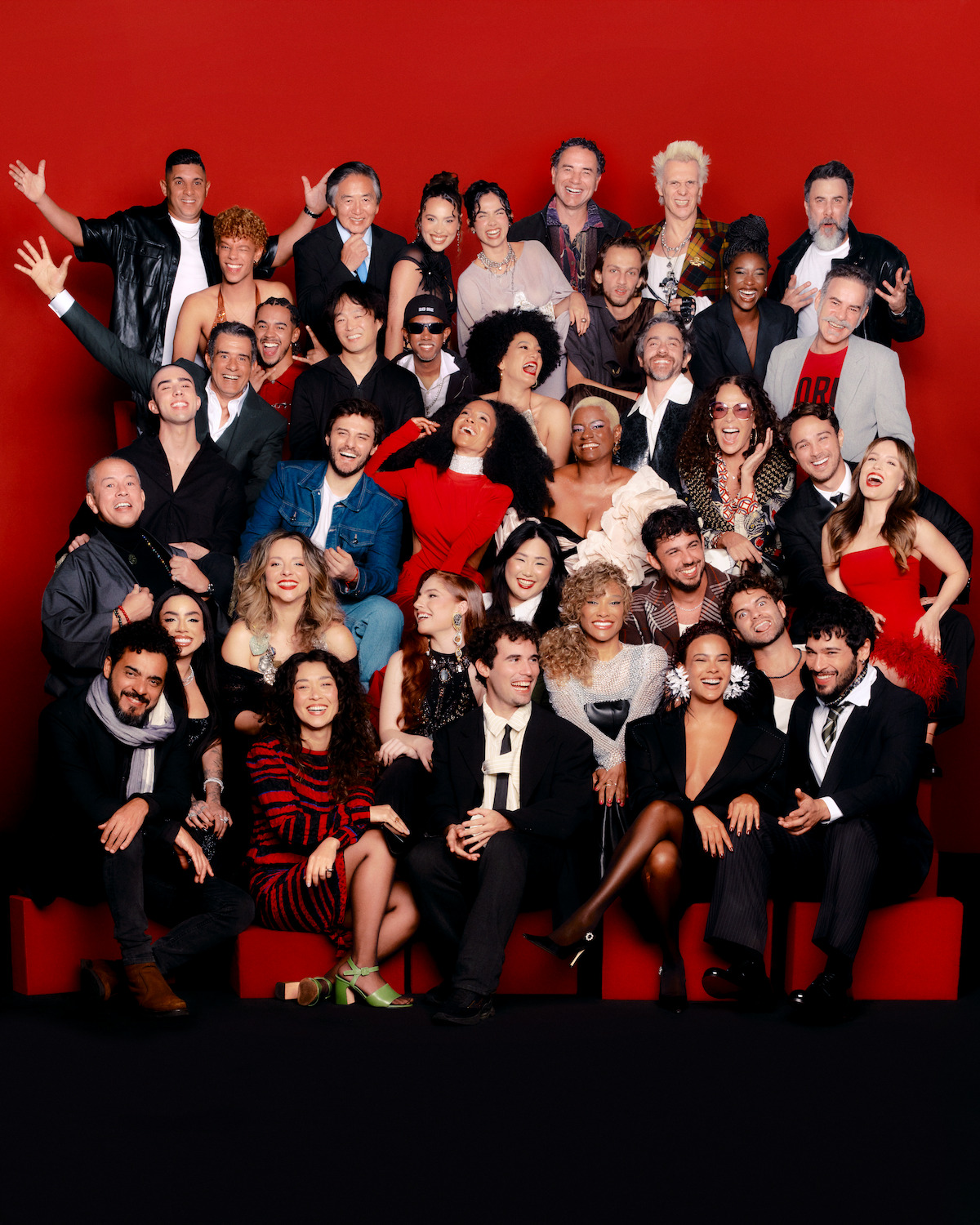 Foto da festa de 15 anos da Netflix no Brasil