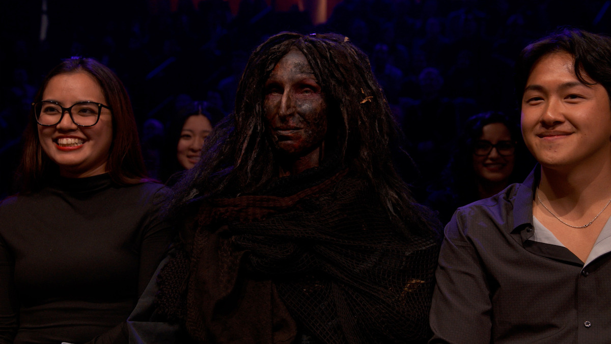 "Dumpster Thing" in the audience