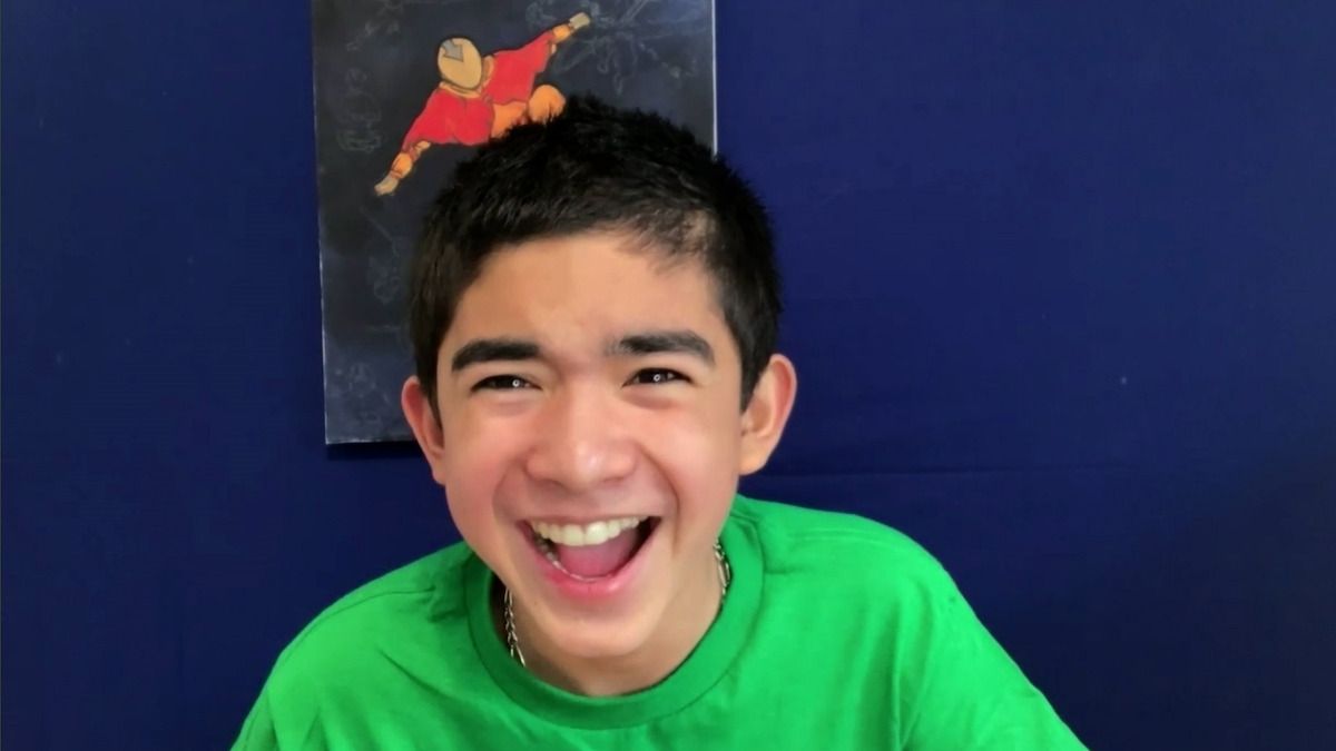 Gordon Cormier smiles in the renewal announcement for 'Avatar'