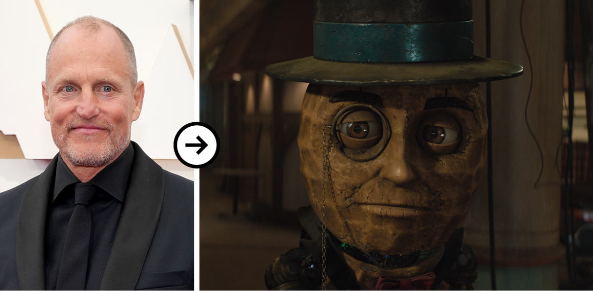 Woody Harrelson as Mr. Peanut in ‘The Electric State’