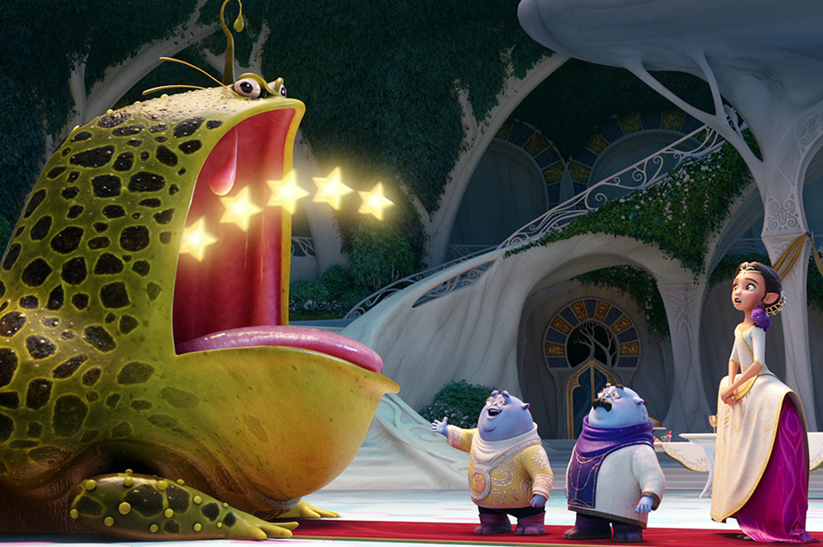 Instream still from the animated film 'Spellbound'.