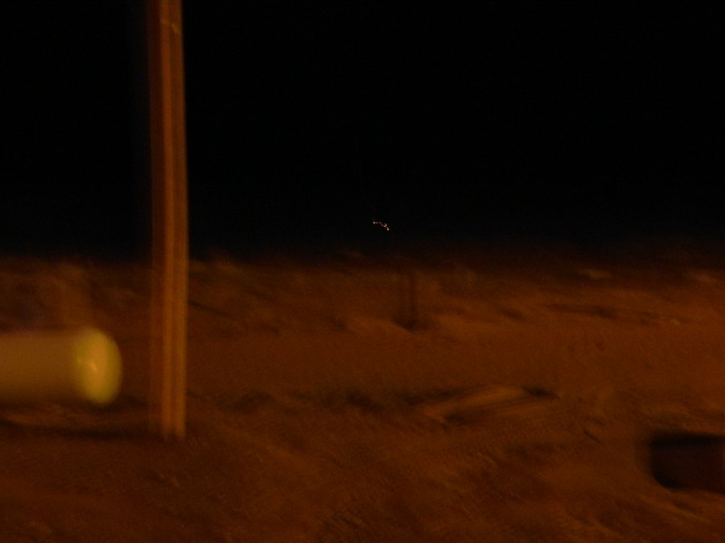 Several fireballs captured in a photo at once over Satan Butte by Hoss Lors.  - Evidence of Bigfoot