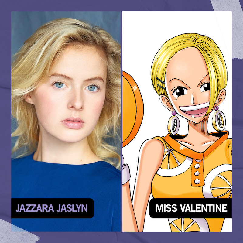 Jazzara Jaslyn (Warrior) as Miss Valentine in ‘One Piece’ Season 2.