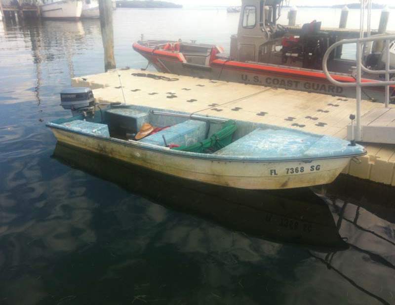 Pat's Stumpnocker docked at the U.S. Coast Guard Station 