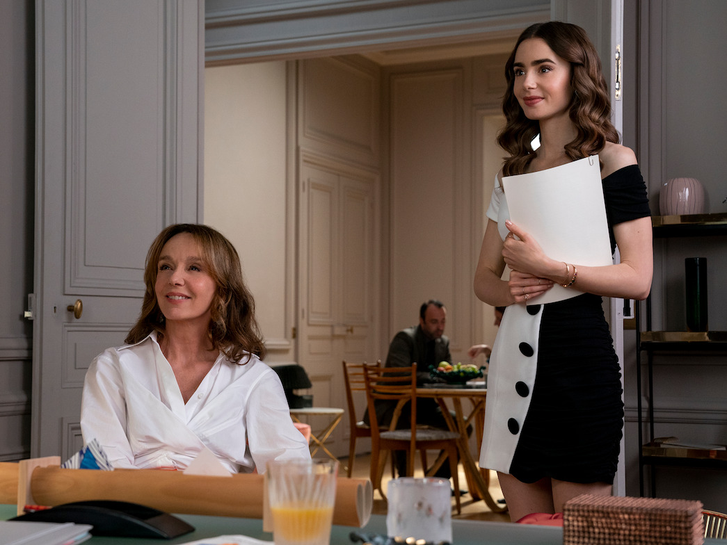 Philippine Leroy Beaulieu Emily In Paris Sylvie Actor Explains Emily in Paris Marriage, Finale - Netflix Tudum