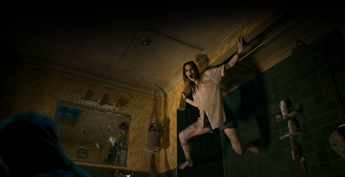 Alyssa Sutherland as Ellie in an image from the movie ‘Evil Dead Rise.’