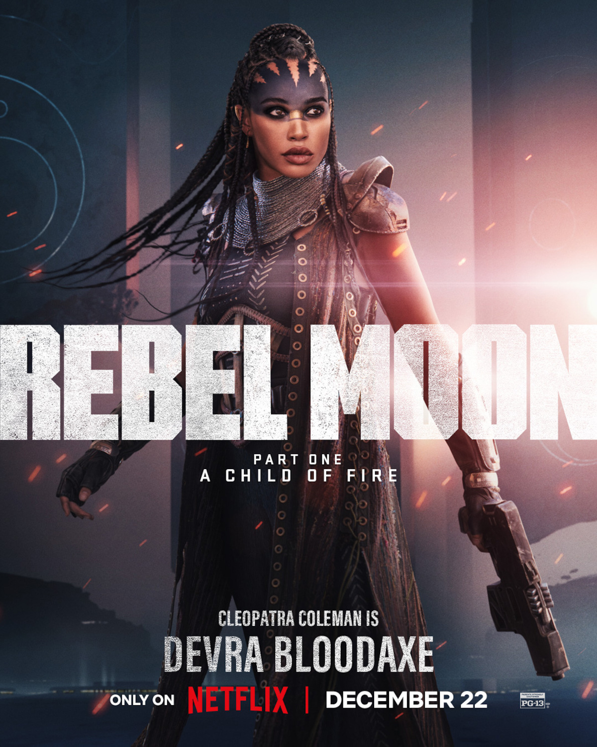 Novo filme de Zack Snyder na Netflix, Rebel Moon tem primeira arte