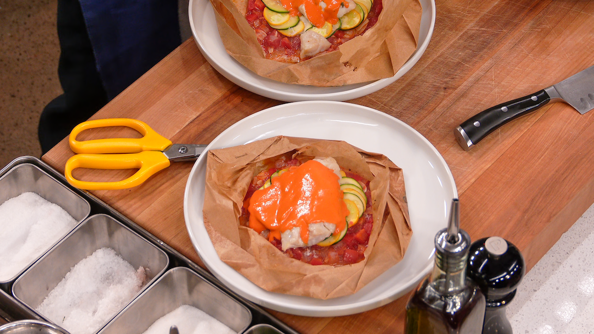 David Chang’s Fish en Papillote