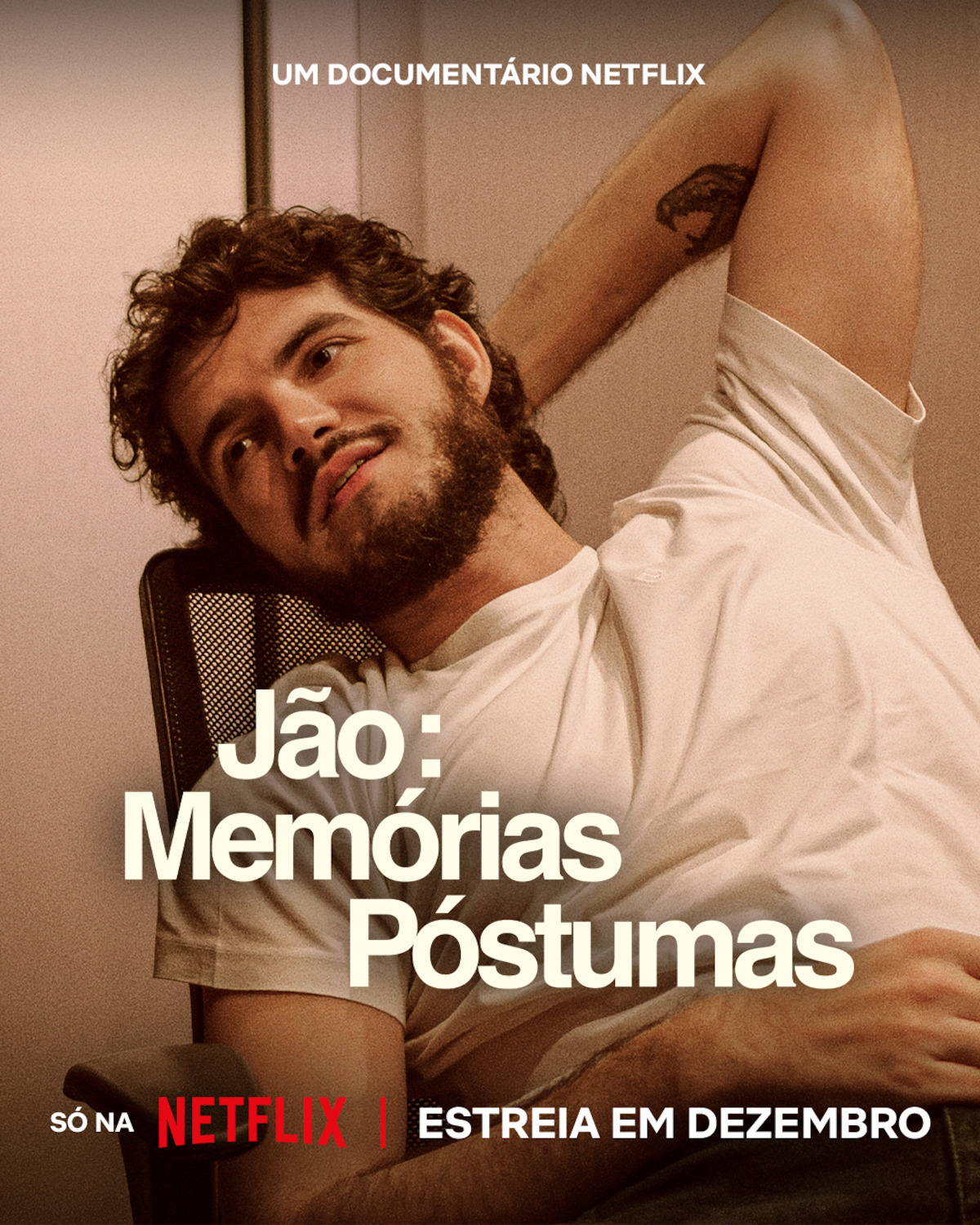 Poster do filme “Jão: Memórias Póstumas”