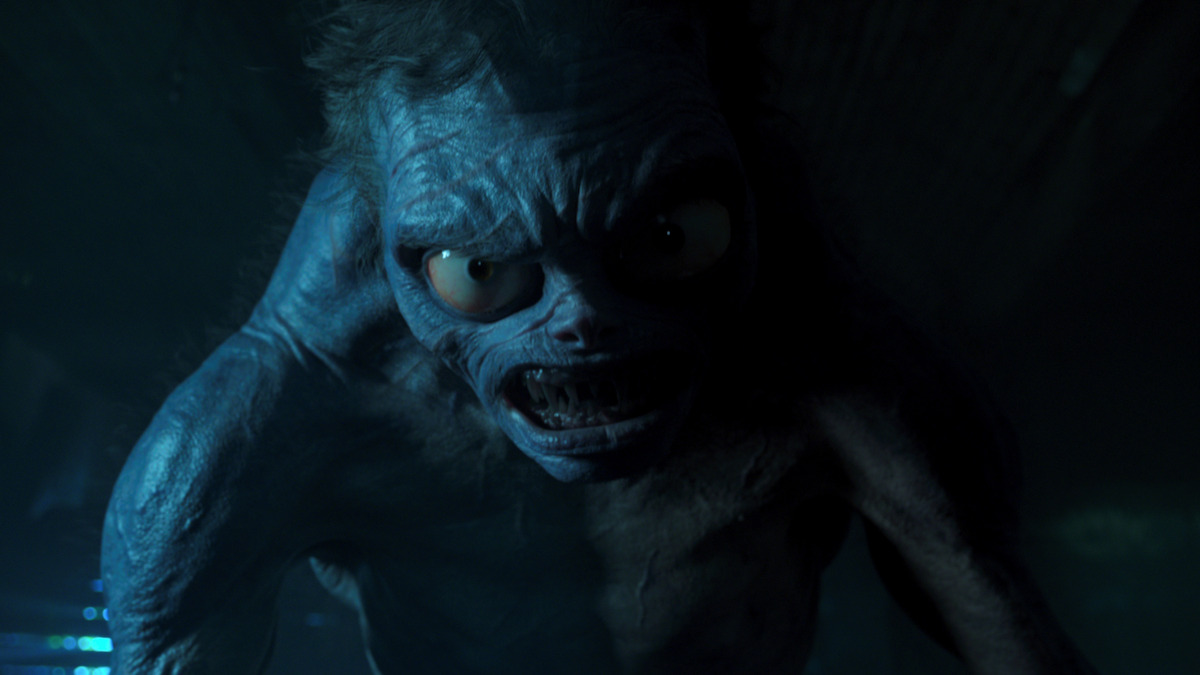 A hyde grimaces in 'Wednesday' Season 2.