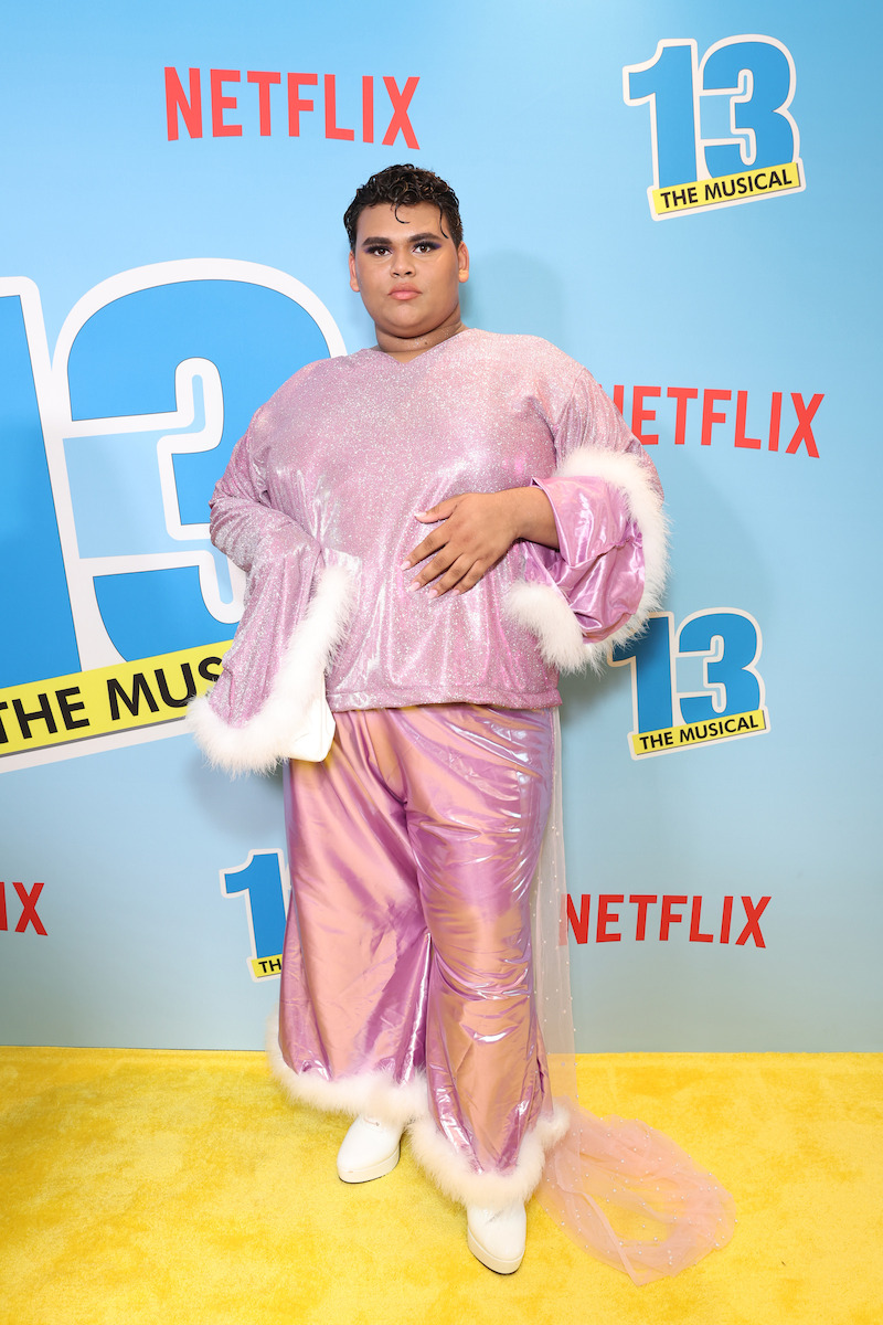 Luke Islam is glowing at the 13: The Musical premiere. 13: The Musical’ Red Carpet Premiere