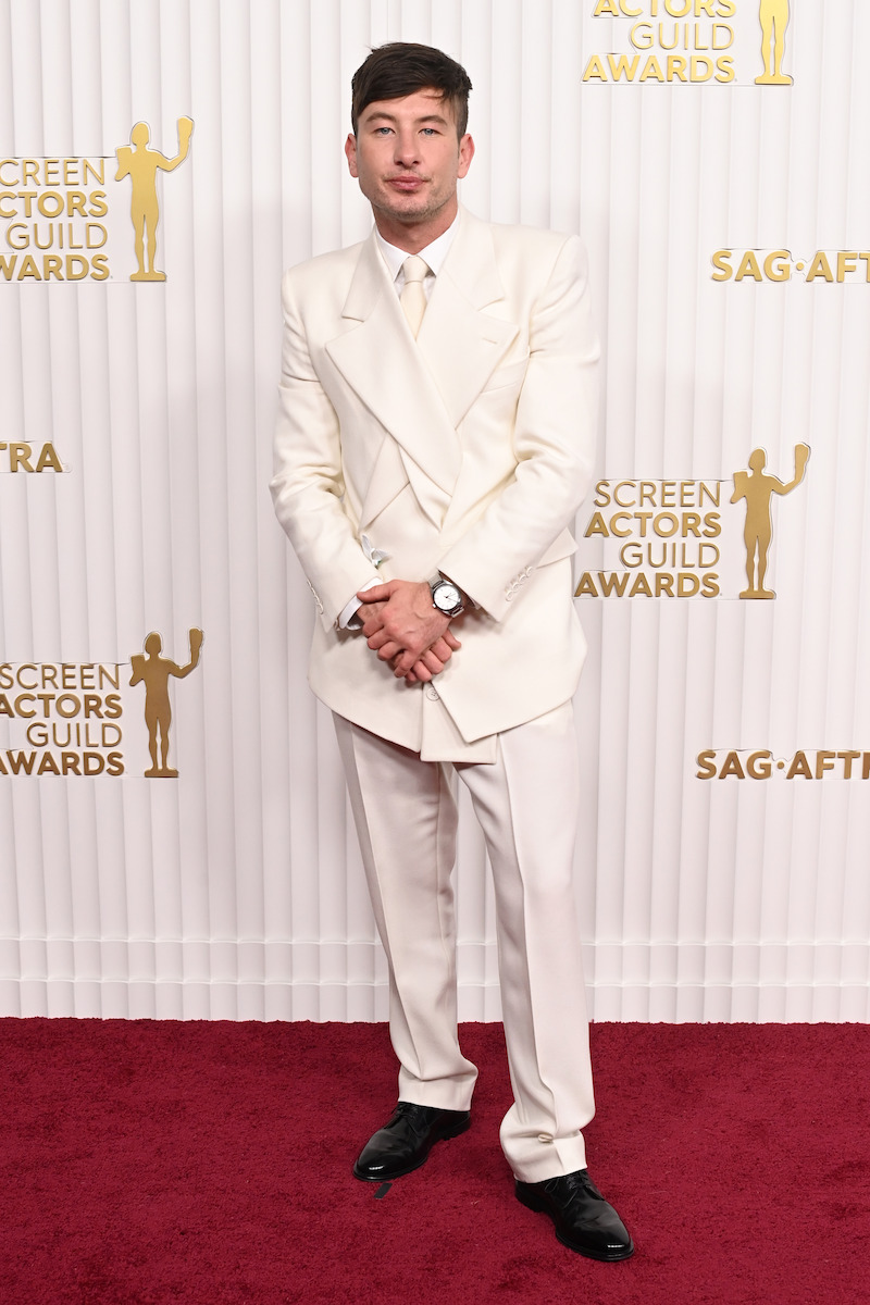 Barry Keoghan at the 2023 Screen Actors Guild Awards in Los Angeles.