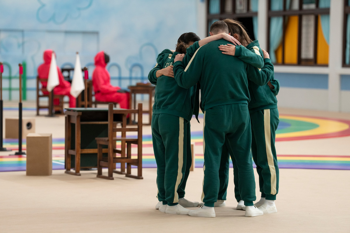 ‘Squid Game: The Challenge’ Season 2 players huddled together