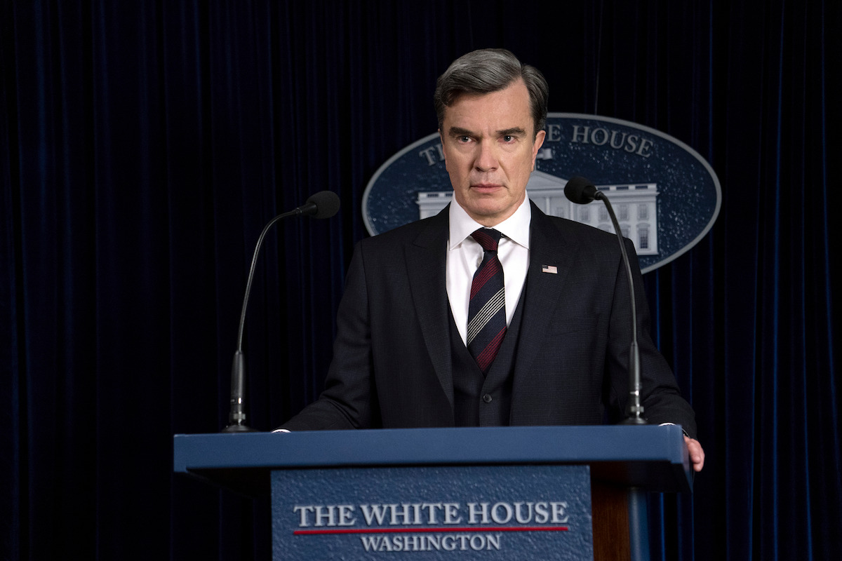 Christopher Shyer as Vice President Ashley Redfield in Season 1 of ‘The Night Agent’