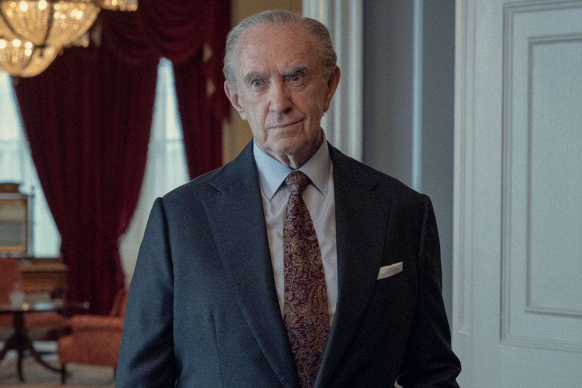 Jonathan Pryce as Prince Philip in The Crown, Season 5.