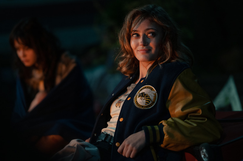 Ella Purnell as Jackie Taylor  in 'Yellowjackets: Season 1'.
