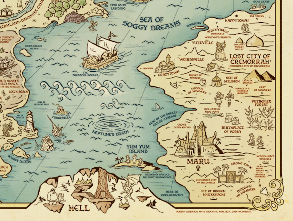 See the Disenchantment Map that Explains Bean's World Before Season 5 -  Netflix Tudum