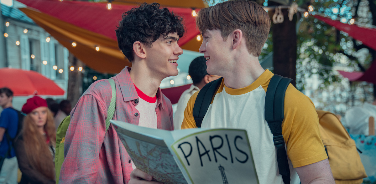 A scene from 'Heartstopper'