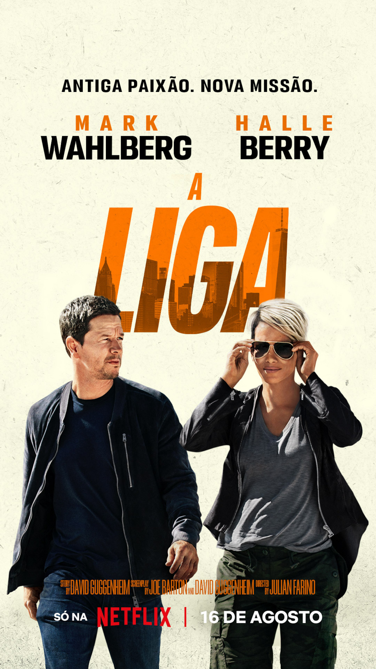 A arte principal de ‘A Liga’.