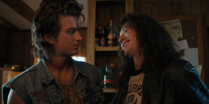 From left: Keery as Steve and Quinn as Eddie in Stranger Things Season 4, Volume 2. - See Over 100 Photos From ‘Stranger Things’ Season 4 Volume 2