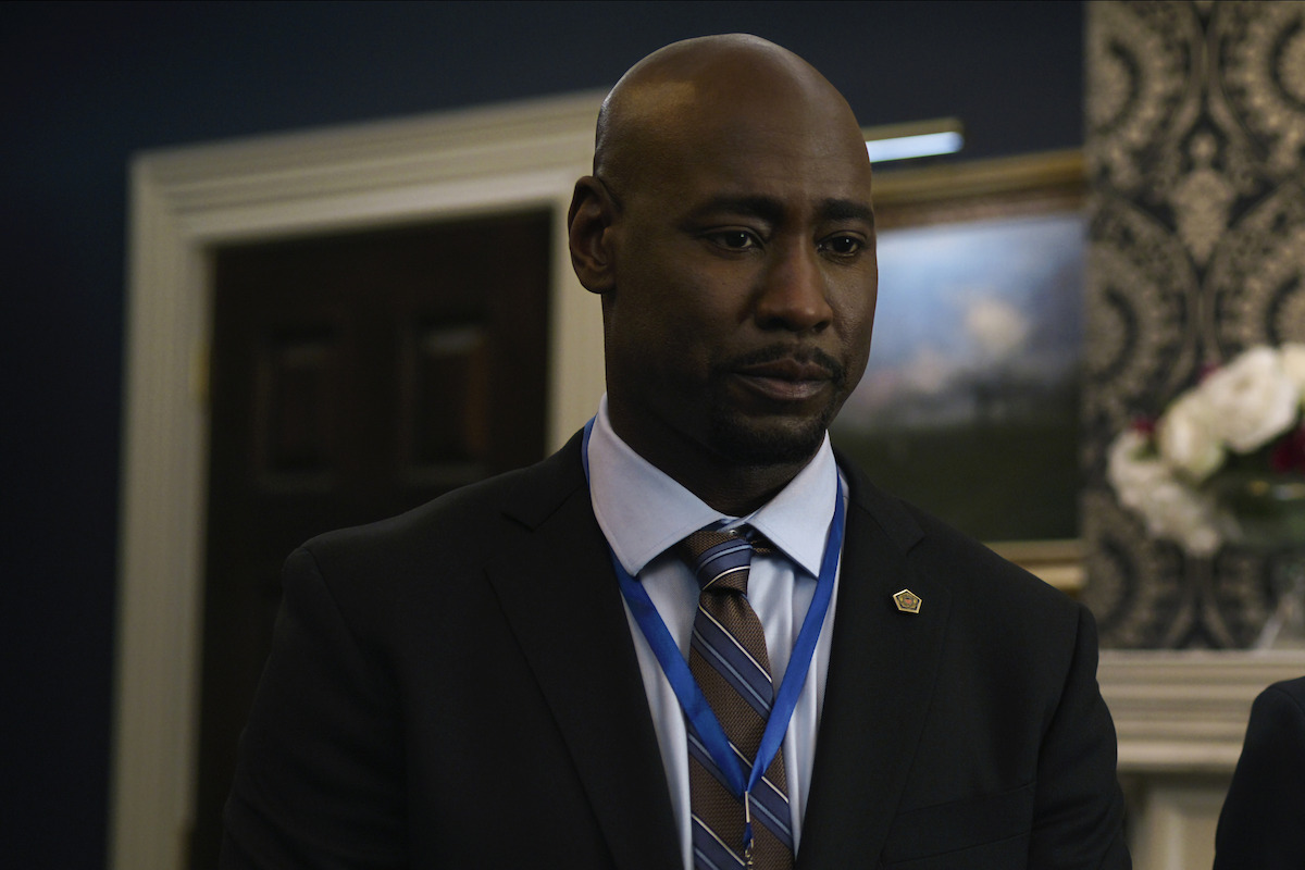 D.B. Woodside as Erik Monks in Season 1 of The Night Agent.