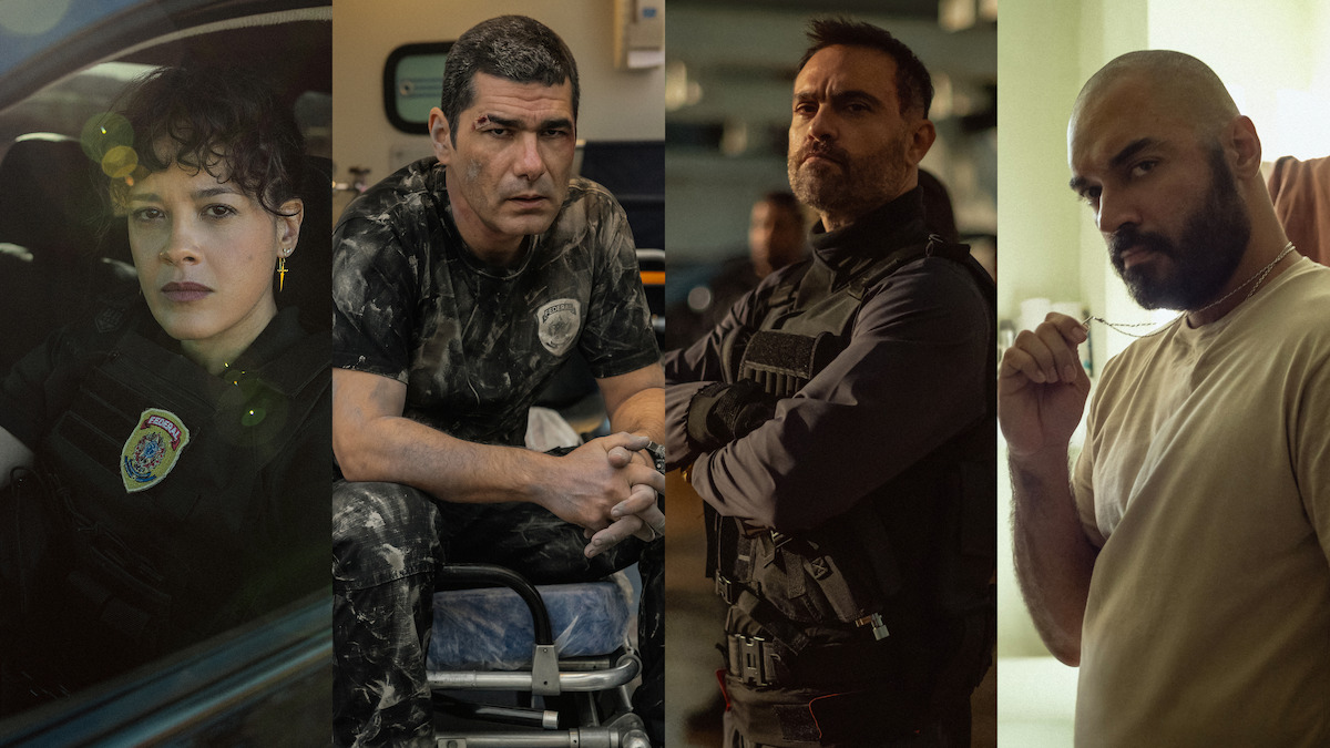 Maeve Jinkings, Rômulo Braga, Alex Nader, and Thomas Aquin for 'Criminal Code'