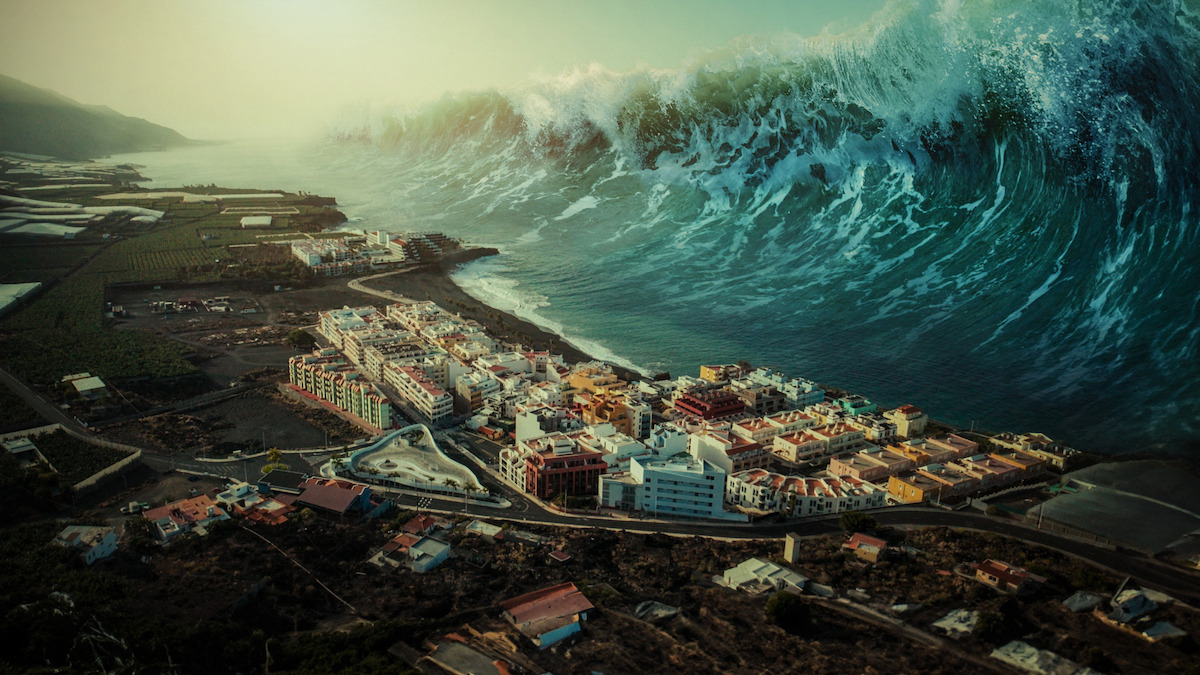 Did tsunami hit la palma