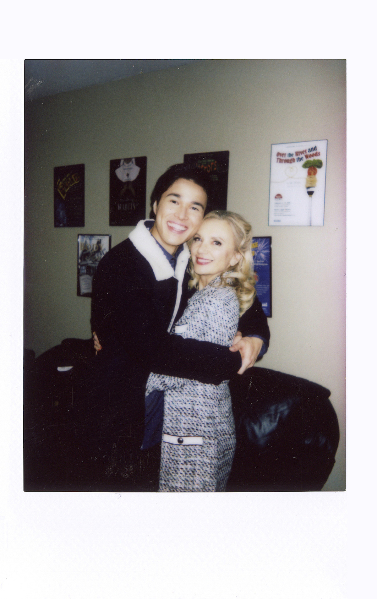 Kai Bradbury as Denny Cutler and Teryl Rothery as Muriel hug each other in Season 5 of ‘Virgin River.’