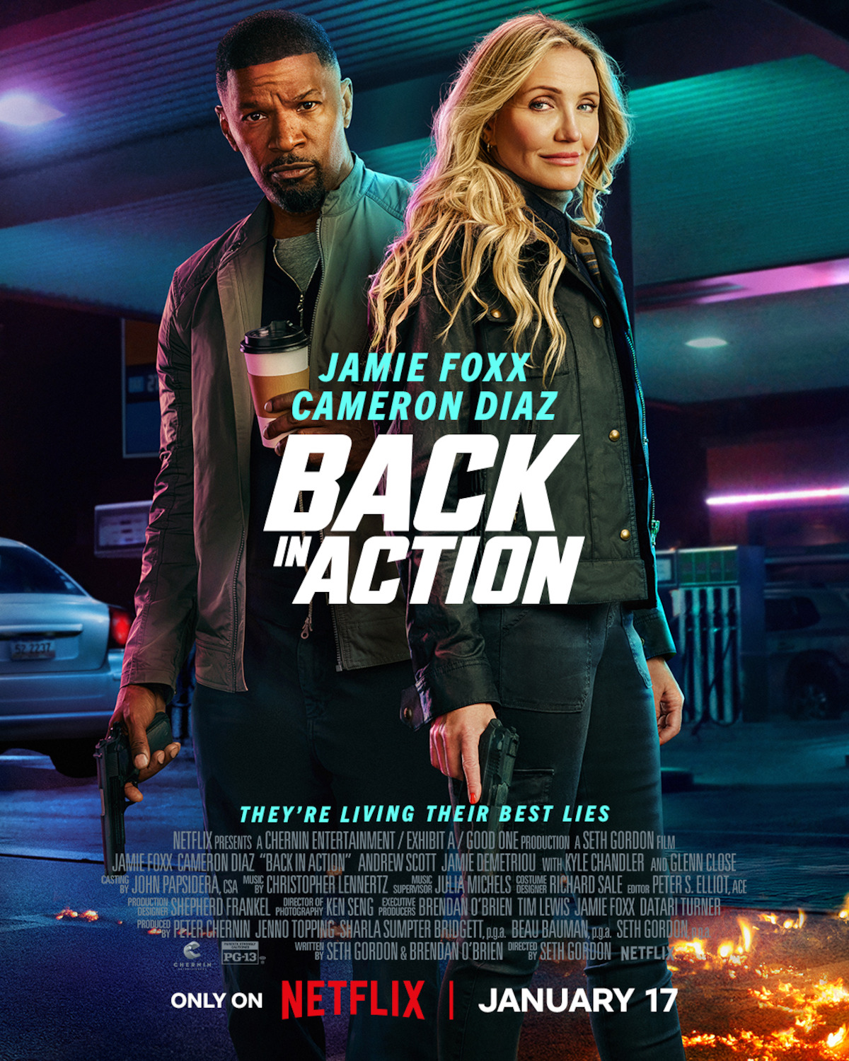 Back in Action Cast Release Date Photos and Plot of Cameron Diaz Jamie Foxx Action Movie Netflix Tudum