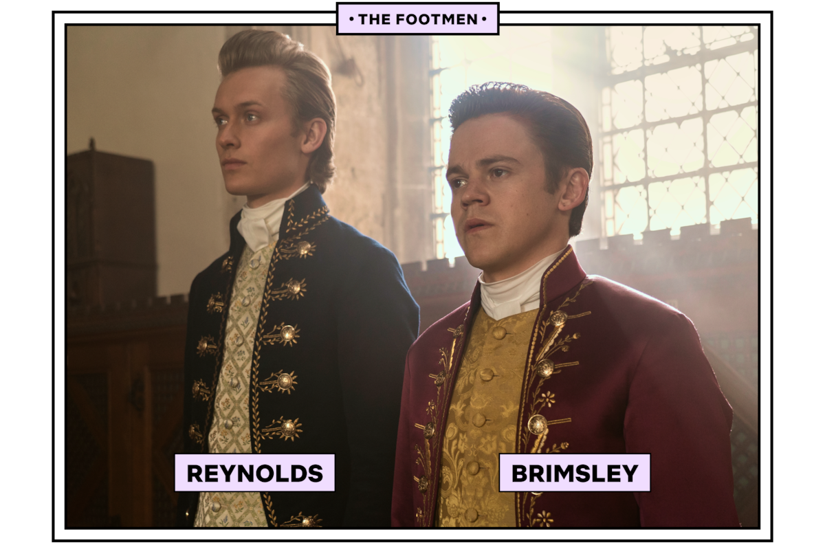 The footmen: Reynolds and Brimsley photo
