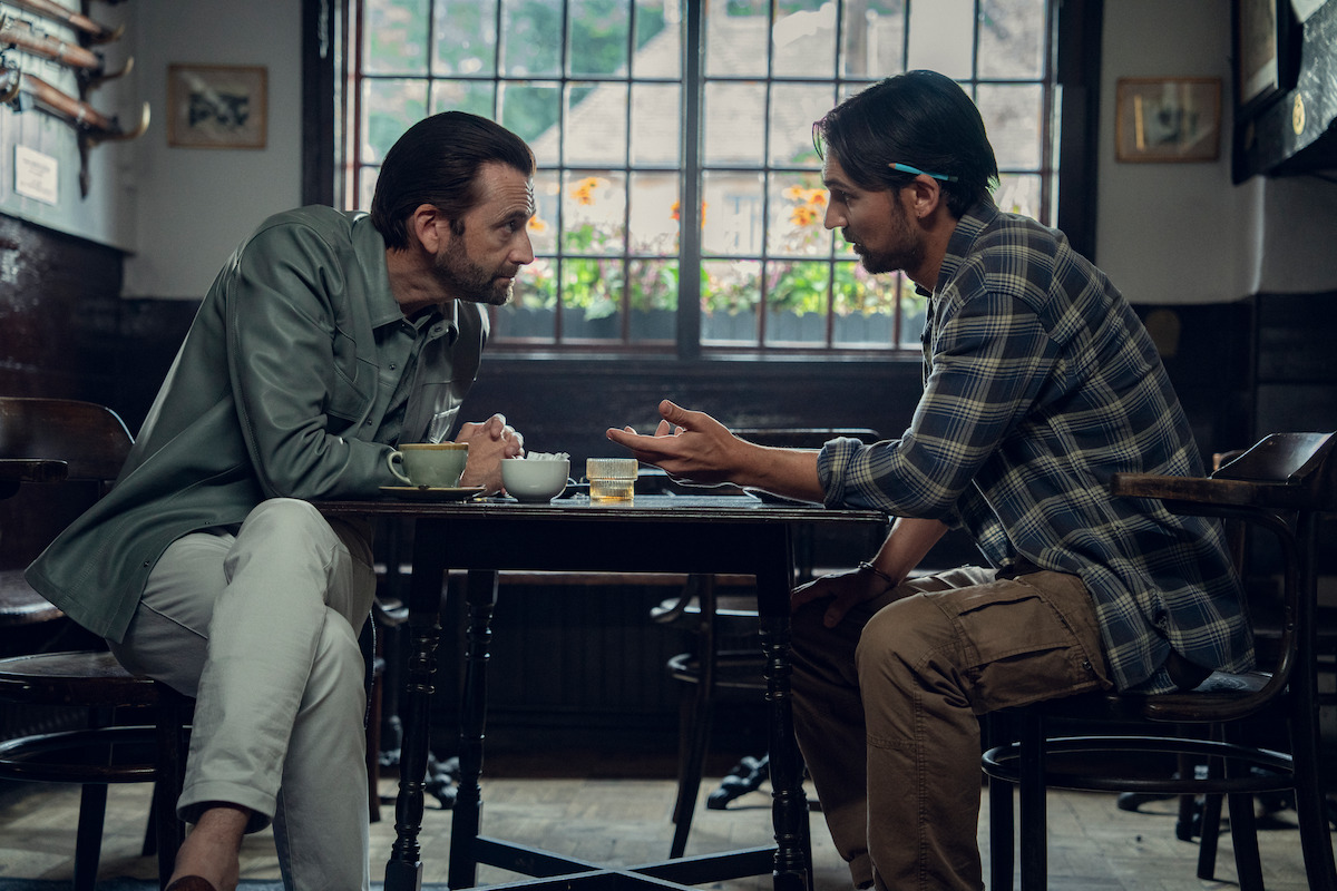 David Tennant and Henry Lloyd-Hughes in ‘The Thursday Murder Club’
