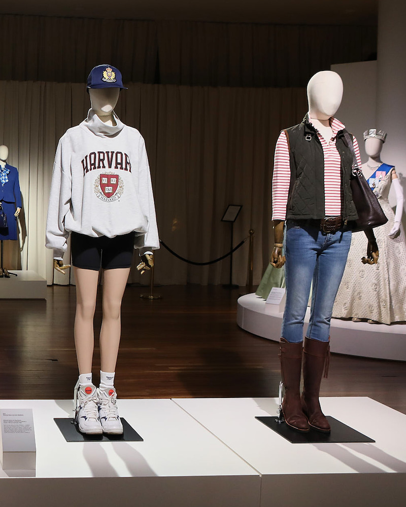 The Crown Season 6 Premiere Costume Retrospective Exhibition.