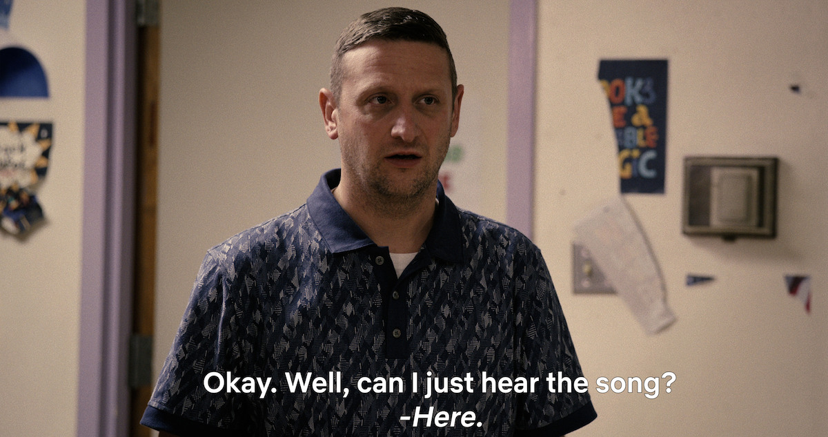Tim Robinson asking Okay. Well, can I just hear the song?