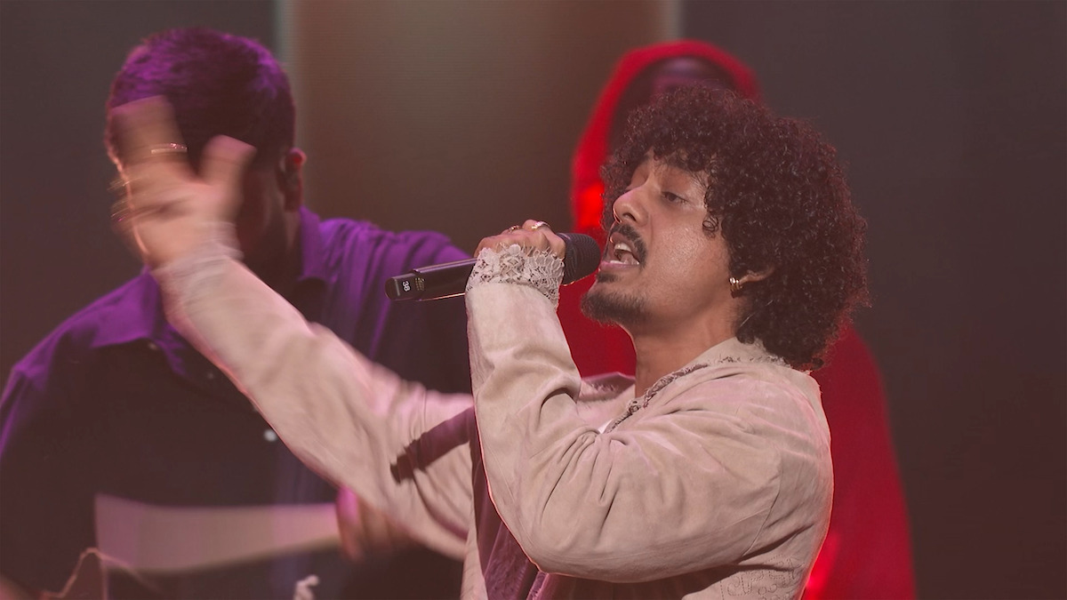 Hanumankind performs