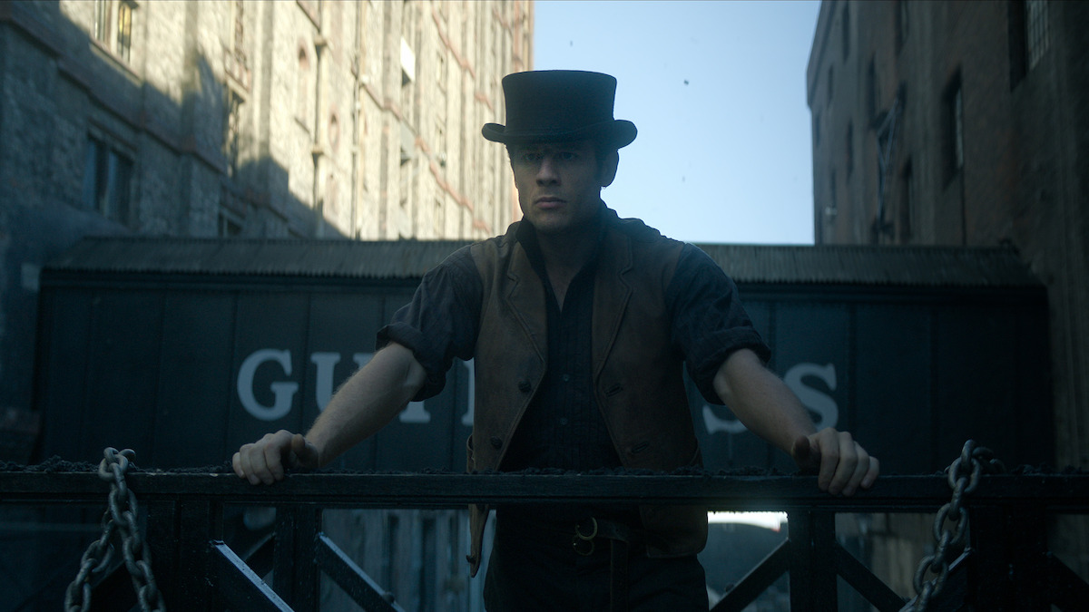 James Norton as Sean Rafferty in 'House of Guinness' Season 1.