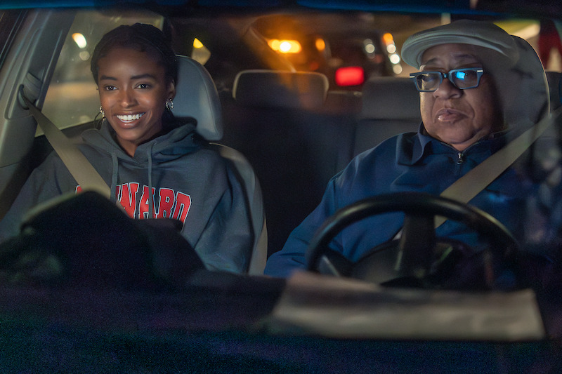 Lovie Simone as Keisha Clark and Barry Shabaka Henley as George in 'Forever'