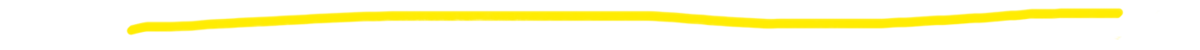 A single yellow wavy line drawn horizontally on a solid black background.
