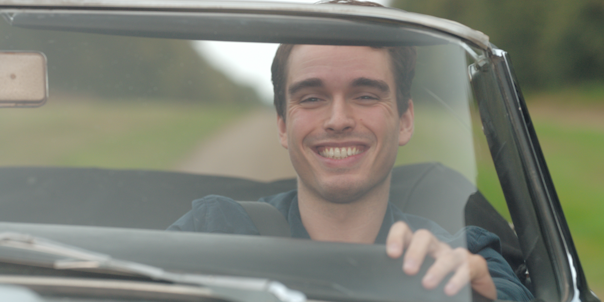 Corey Mylchreest as Jamie in ‘My Oxford Year’