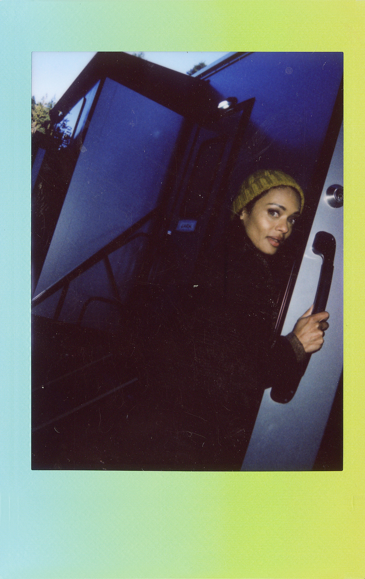 Kandyse McClure as Kaia opens a trailer door in Season 5 of ‘Virgin River.’
